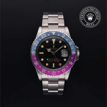 Oyster Perpetual GMT Master Rolex Certified Pre-owned