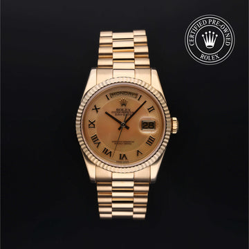 Oyster Perpetual Day-Date 36 Rolex Certified Pre-owned
