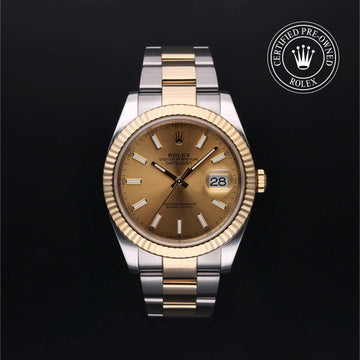 Oyster Perpetual Datejust 41 Rolex Certified Pre-owned