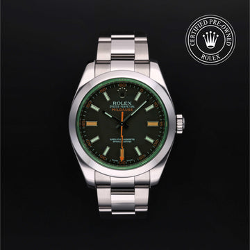 Oyster Perpetual Milgauss Rolex Certified Pre-owned