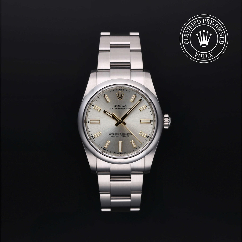 Oyster Perpetual 34 Rolex Certified Pre-owned