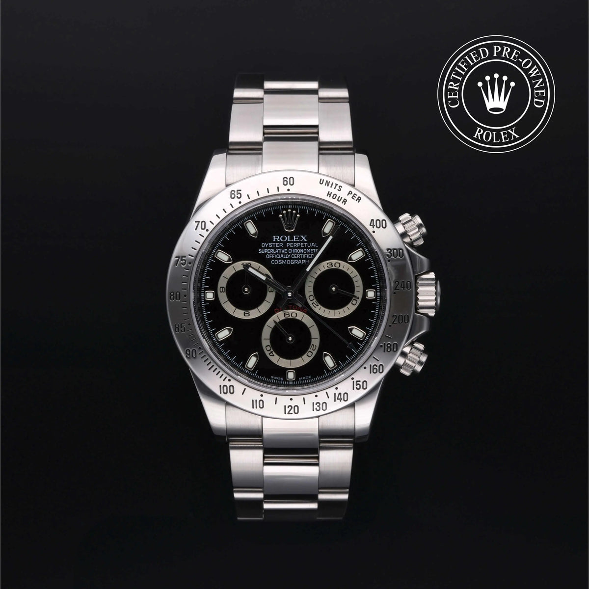 Oyster Perpetual Cosmograph Daytona Rolex Certified Pre-owned