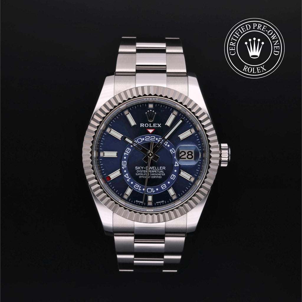 Oyster Perpetual Sky-Dweller Rolex Certified Pre-owned