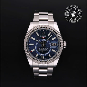 Oyster Perpetual Sky-Dweller Rolex Certified Pre-owned