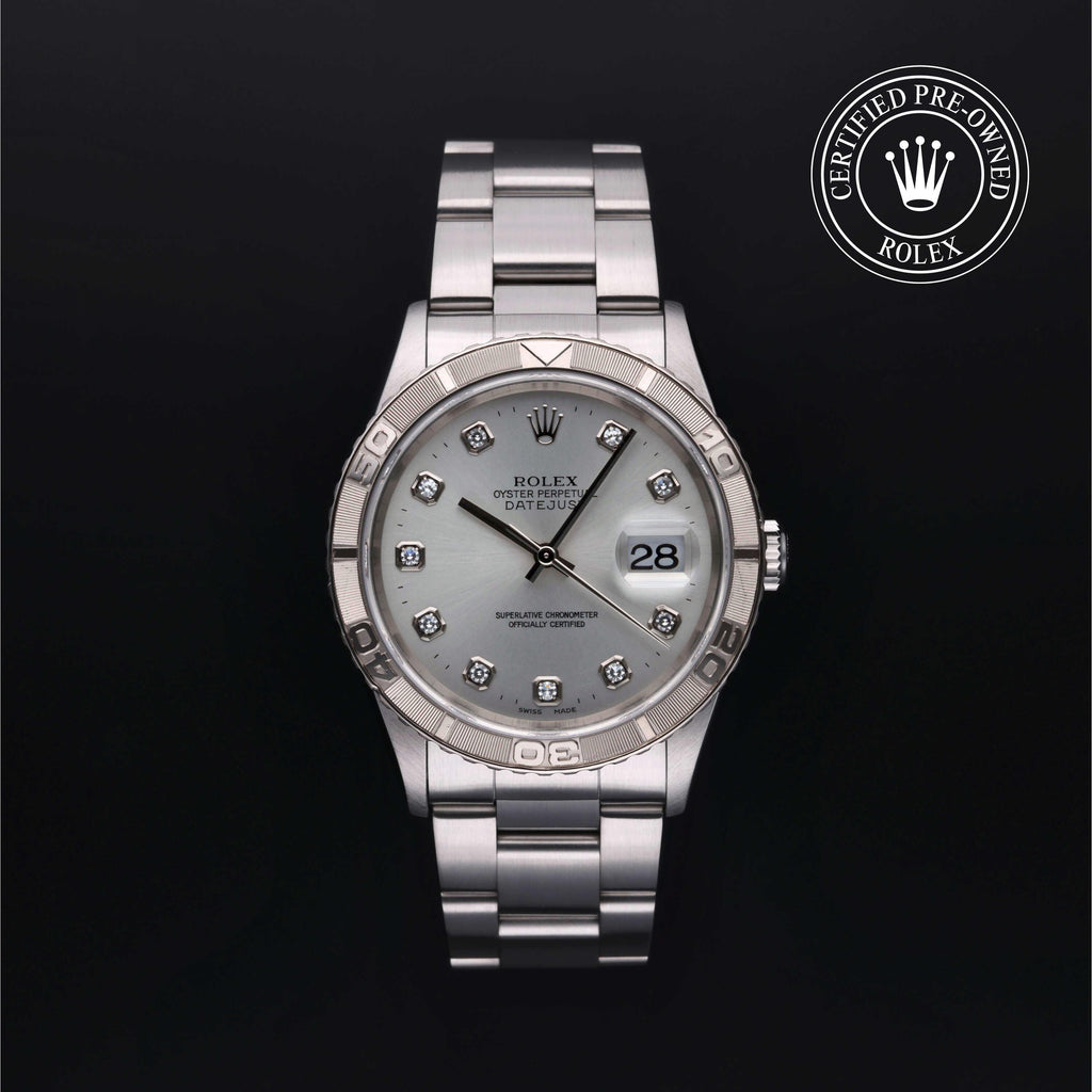 Oyster Perpetual Datejust Turn-O-Graph Rolex Certified Pre-owned