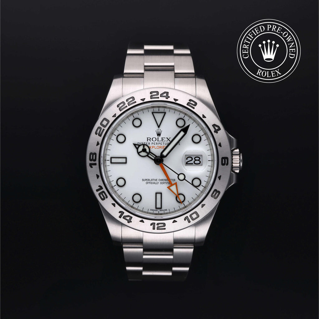 Oyster Perpetual Explorer II Rolex Certified Pre-owned