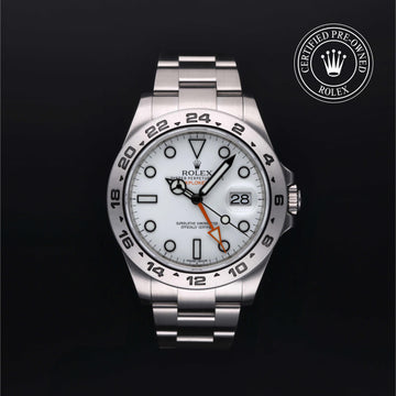 Oyster Perpetual Explorer II Rolex Certified Pre-owned