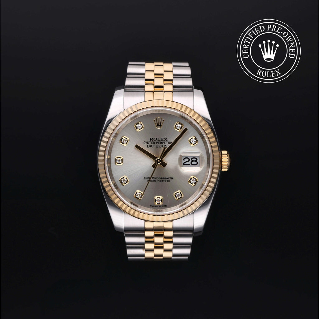 Oyster Perpetual Datejust 36 Rolex Certified Pre-owned