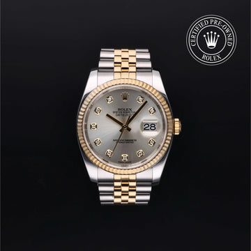 Oyster Perpetual Datejust 36 Rolex Certified Pre-owned