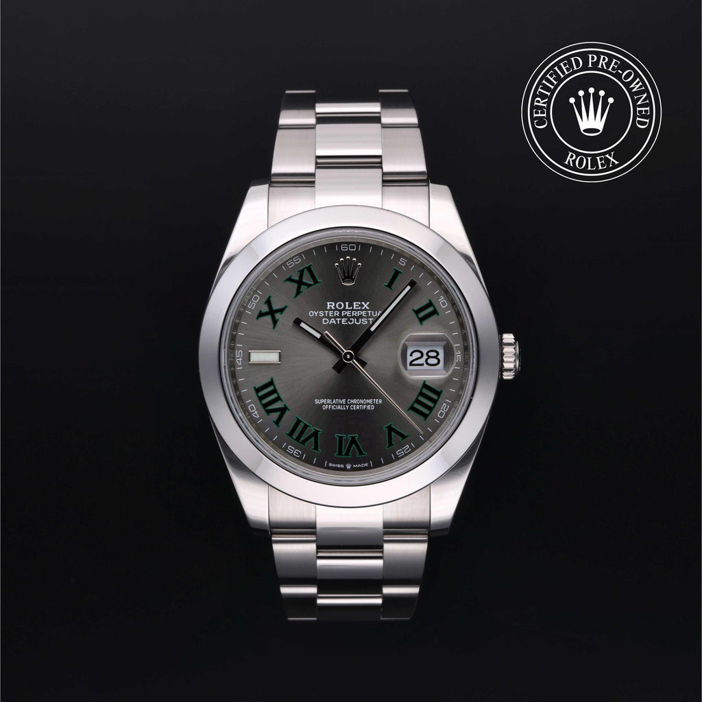Oyster Perpetual Datejust 41 Rolex Certified Pre-owned