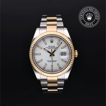 Oyster Perpetual Datejust 41 Rolex Certified Pre-owned
