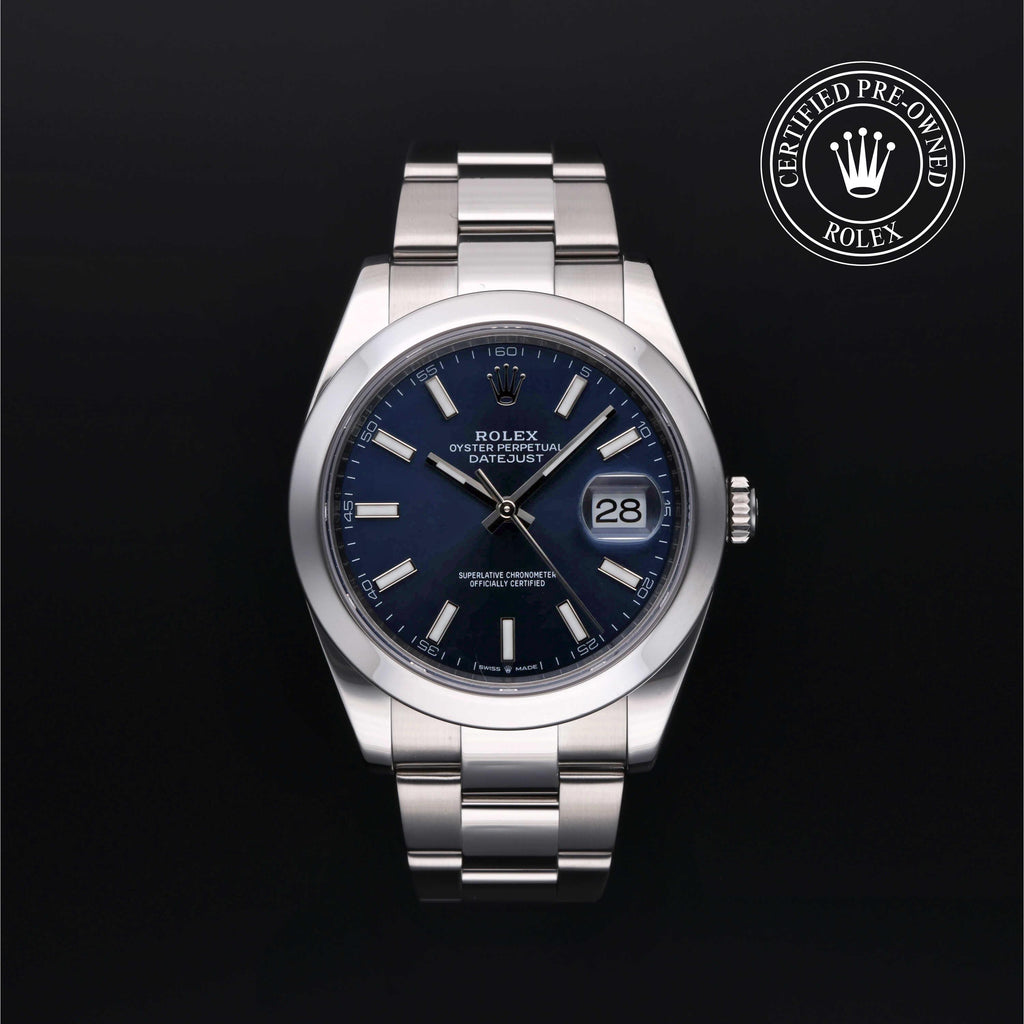 Oyster Perpetual Datejust 41 Rolex Certified Pre-owned