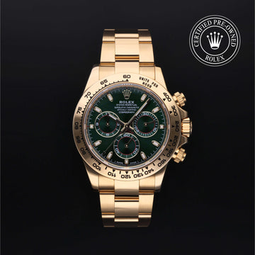 Oyster Perpetual Cosmograph Daytona Rolex Certified Pre-owned