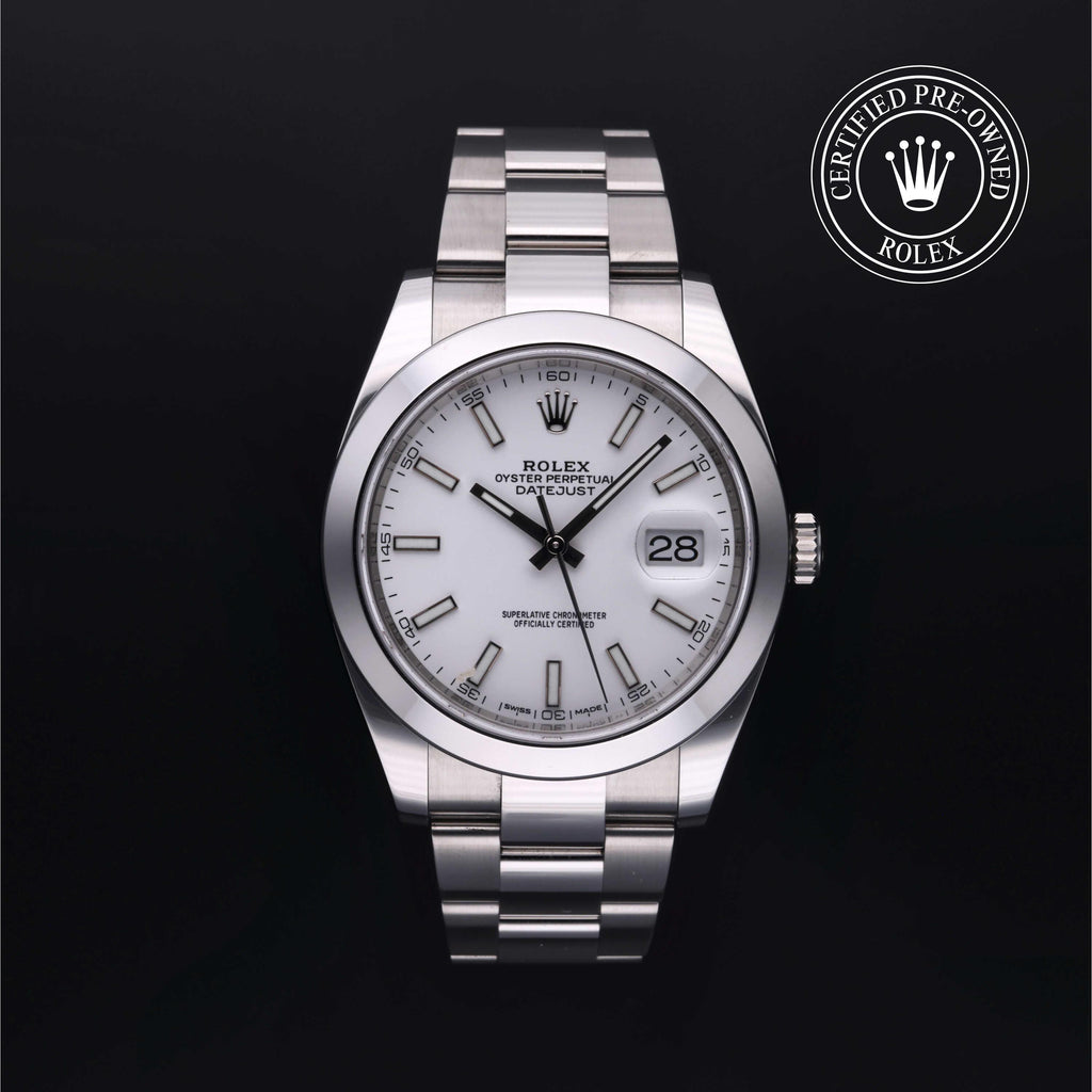 Oyster Perpetual Datejust 41 Rolex Certified Pre-owned