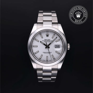 Oyster Perpetual Datejust 41 Rolex Certified Pre-owned