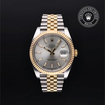 Oyster Perpetual Datejust 41 Rolex Certified Pre-owned