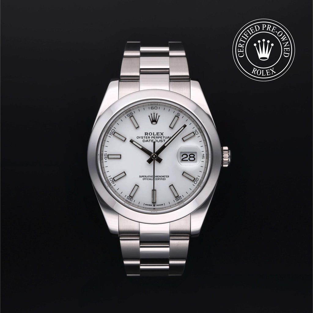 Oyster Perpetual Datejust 41 Rolex Certified Pre-owned