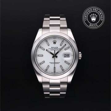 Oyster Perpetual Datejust 41 Rolex Certified Pre-owned