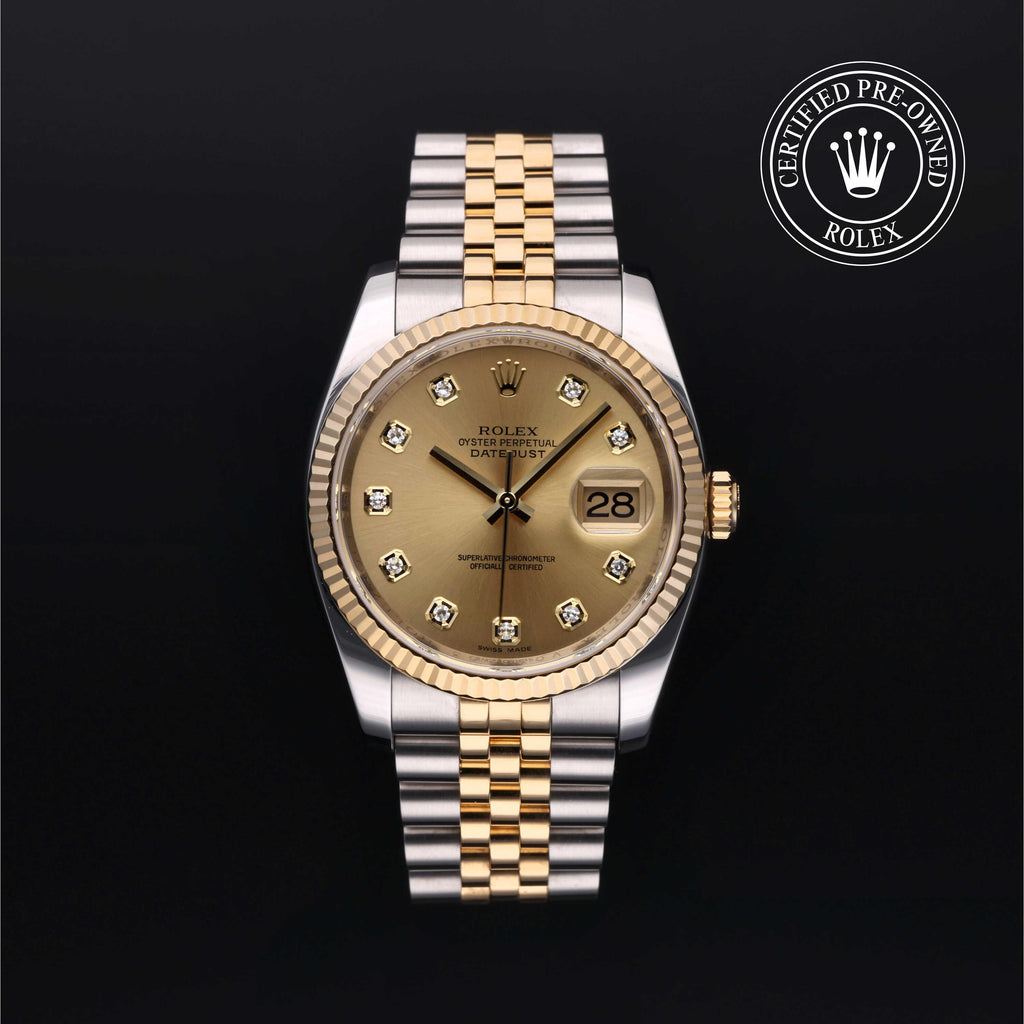 Oyster Perpetual Datejust 36 Rolex Certified Pre-owned