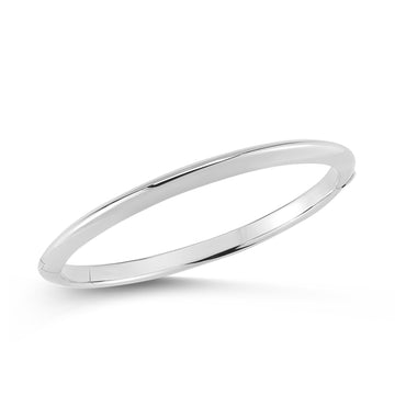 18K Designer Gold Knifed Edge Bangle ROBERTO COIN