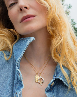 "Power" Dorothy 18K Gold Necklace thumbnail