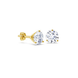 Diamond Stud Earrings .25-3.0 CTW thumbnail