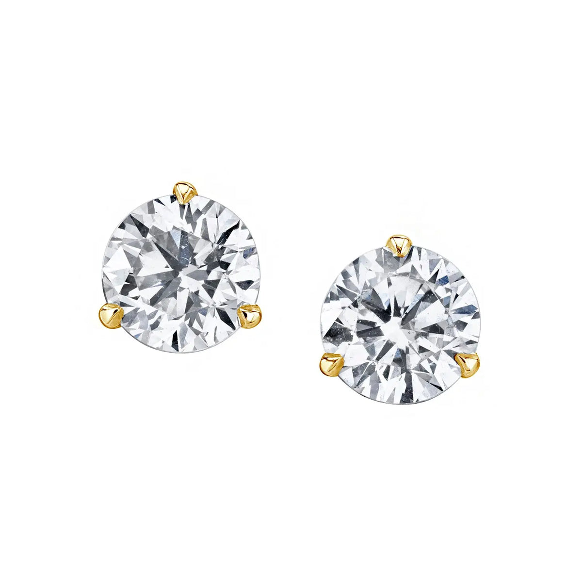 18K Yellow Gold Earring
