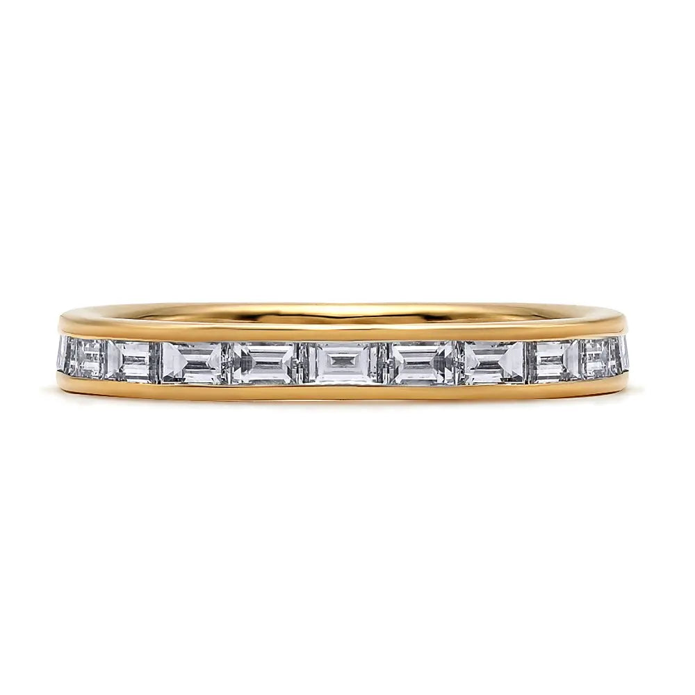 Baguette Diamond Thread Ring