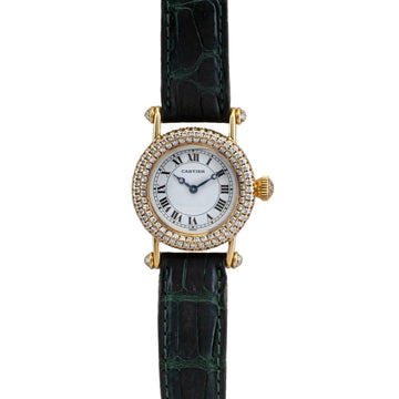 Cartier 18K Yellow Gold & Diamond Diabolo Cartier Pre-Owned