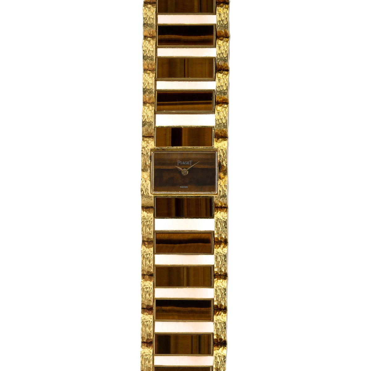 Piaget Vintage 18K Yellow Gold & Tiger's Eye Watch