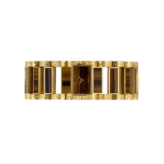 Piaget Vintage 18K Yellow Gold & Tiger's Eye Watch thumbnail