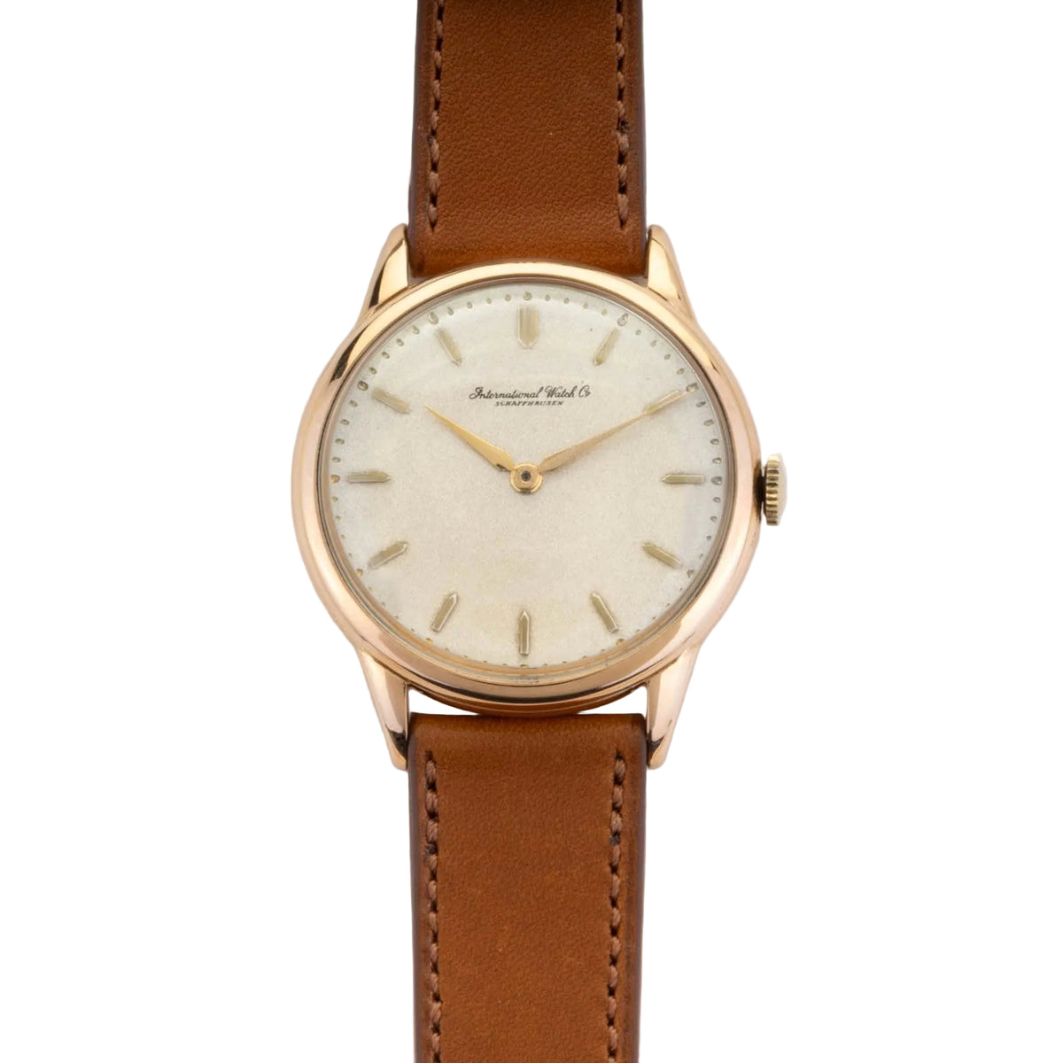IWC 18K Rose Gold Vintage Watch