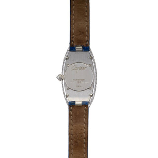 Cartier 18K White Gold & Diamond Baignoire Allongee thumbnail