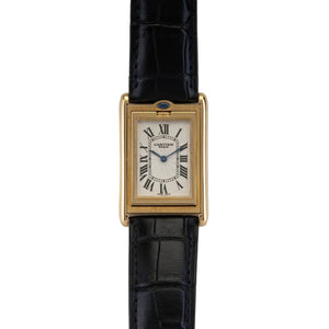 Cartier 18K Yellow Gold Basculante