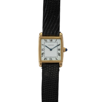 Cartier 18K Yellow Gold Vintage Tank Reverso Cartier Pre-Owned