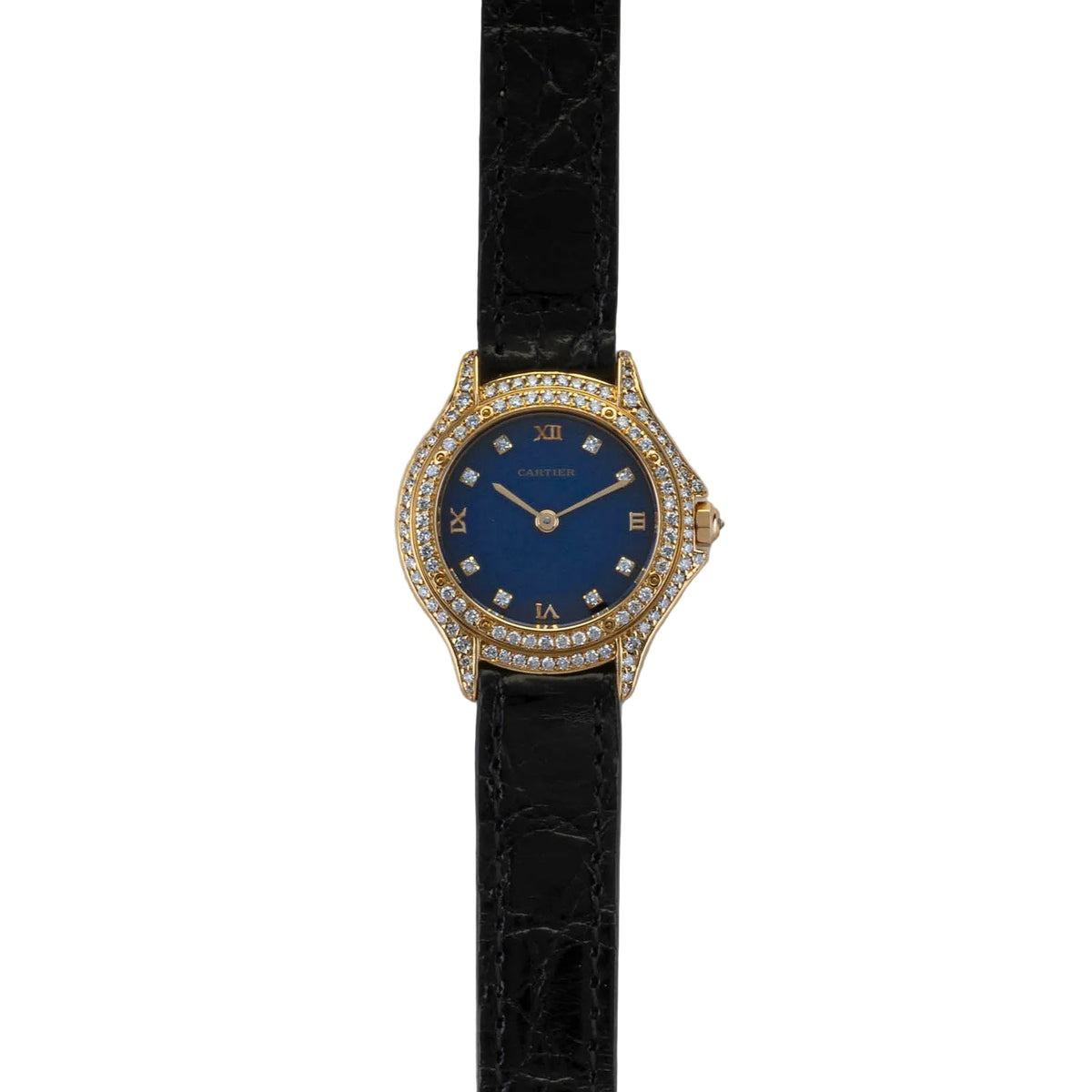 Cartier 18K Yellow Gold & Diamond Cougar