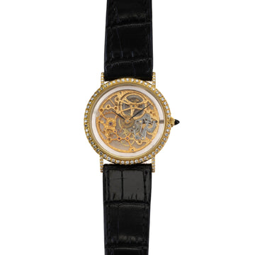 Girard Perregaux 18K Yellow Gold & Diamond Skeleton Watch Girard Perregaux Pre-Owned