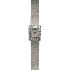 Piaget x Van Cleef & Arpels 18K White Gold & Diamond Dress Watch