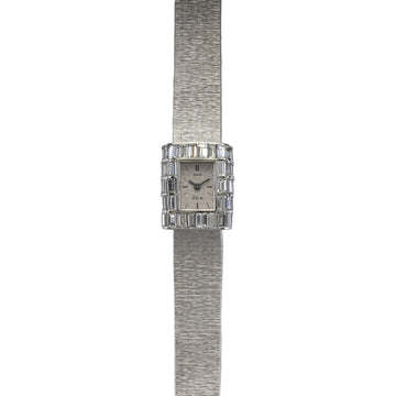 Piaget x Van Cleef & Arpels 18K White Gold & Diamond Dress Watch Piaget Pre-Owned