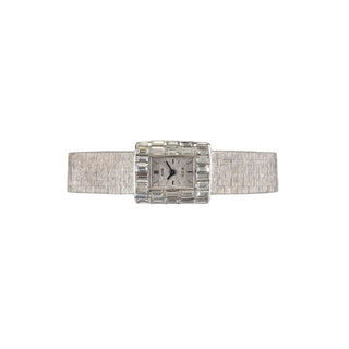 Piaget x Van Cleef & Arpels 18K White Gold & Diamond Dress Watch thumbnail