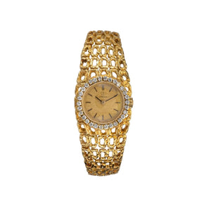 Omega 18K Yellow Gold Mailles D'Or