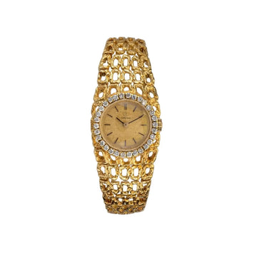 Omega 18K Yellow Gold Mailles D'Or Omega Pre-Owned