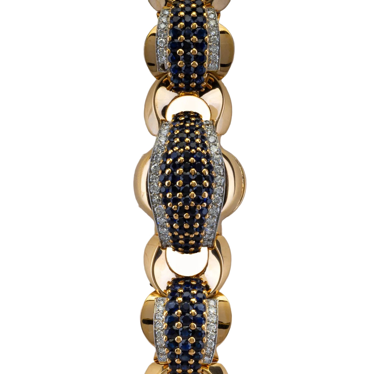 Vacheron Constantin 18K Yellow Gold, Sapphire & Diamond Concealed Watch