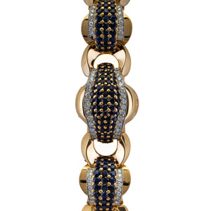 Vacheron Constantin 18K Yellow Gold, Sapphire & Diamond Concealed Watch
