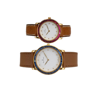 Blancpain 'His & Hers' Villeret Set With Interchangeable Bezels thumbnail