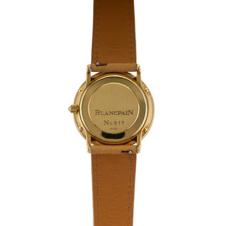 Blancpain 18K Yellow Gold, Diamond & Emerald Villeret Triple Calendar thumbnail