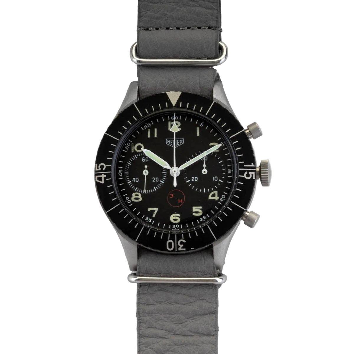 Heuer Bundeswehr Flyback Chronograph
