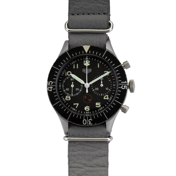 Heuer Bundeswehr Flyback Chronograph Heuer Pre-Owned