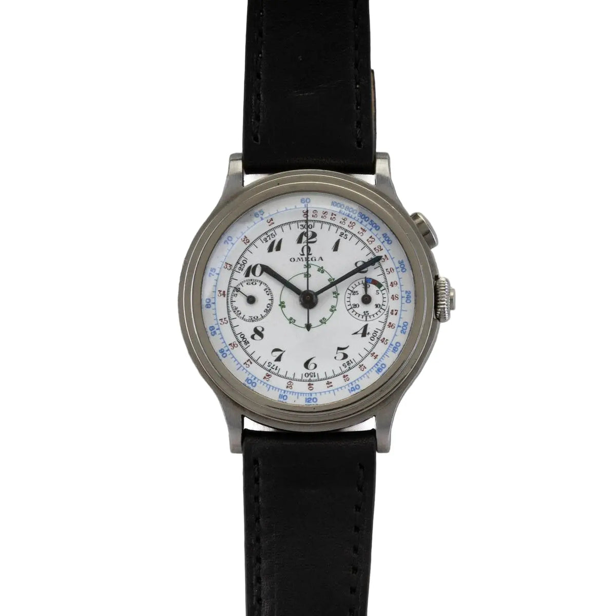 Omega 1940's Monopusher Chronograph