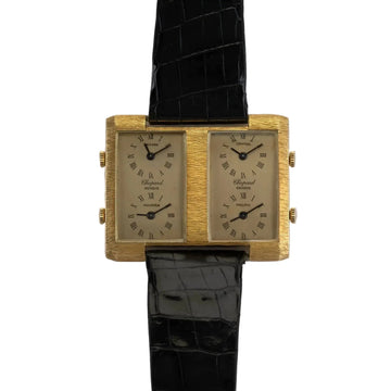 Chopard 18K 1970's Four Timezone Watch